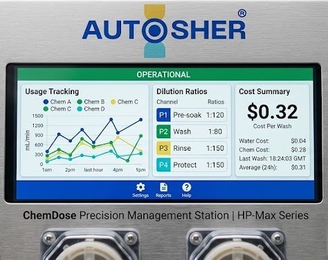 15a17c1b-ecb7-48f7-b9a3-86fa21098454 AUTOSHER ChemDose Digital Precision Management Station - Image 1